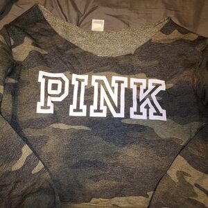 Pink Camo Sweatshirt